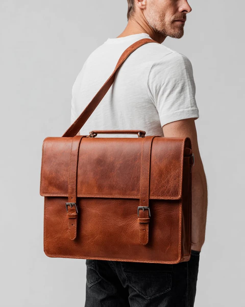 The Leather Messenger - Image 1