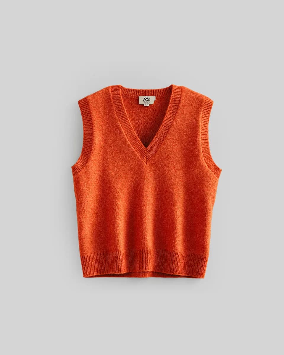 The Cropped Sweater Vest - Image 2