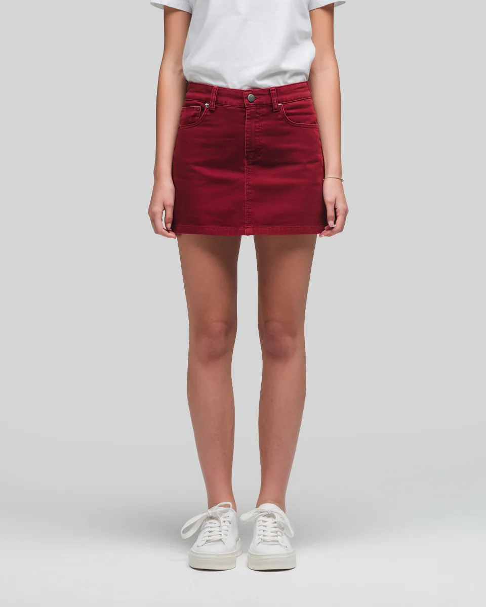 The Denim Mini Skirt - Image 1